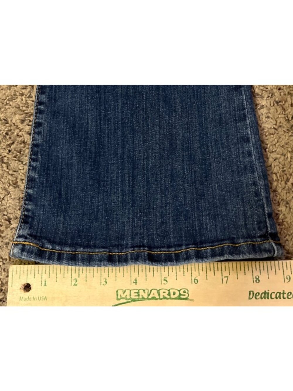 Banana Republic Womens 27/4 High Rise Bootcut Jeans Dark Wash USED - Picture 11 of 14